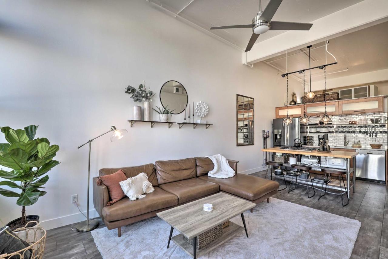 Chic Slc Downtown Studio Loft Walk To Shops Солт-Лейк-Сити Экстерьер фото