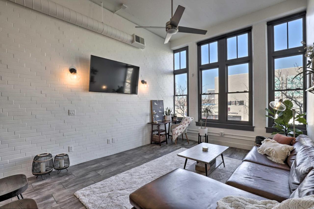 Chic Slc Downtown Studio Loft Walk To Shops Солт-Лейк-Сити Экстерьер фото