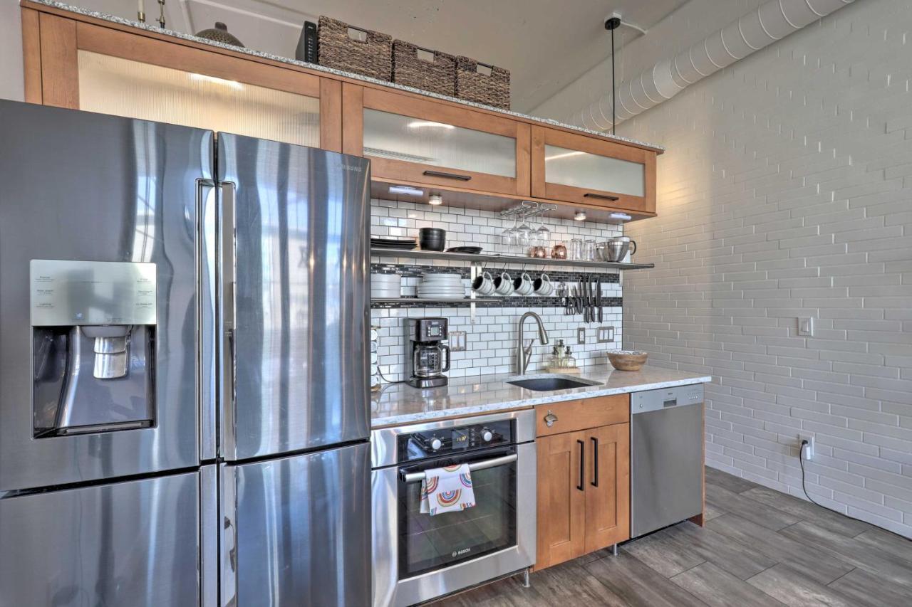 Chic Slc Downtown Studio Loft Walk To Shops Солт-Лейк-Сити Экстерьер фото