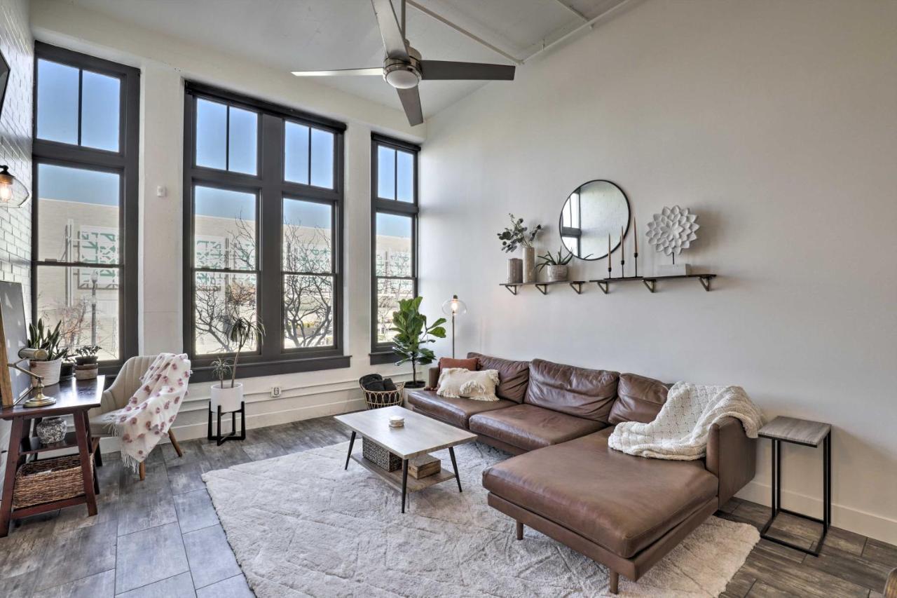 Chic Slc Downtown Studio Loft Walk To Shops Солт-Лейк-Сити Экстерьер фото