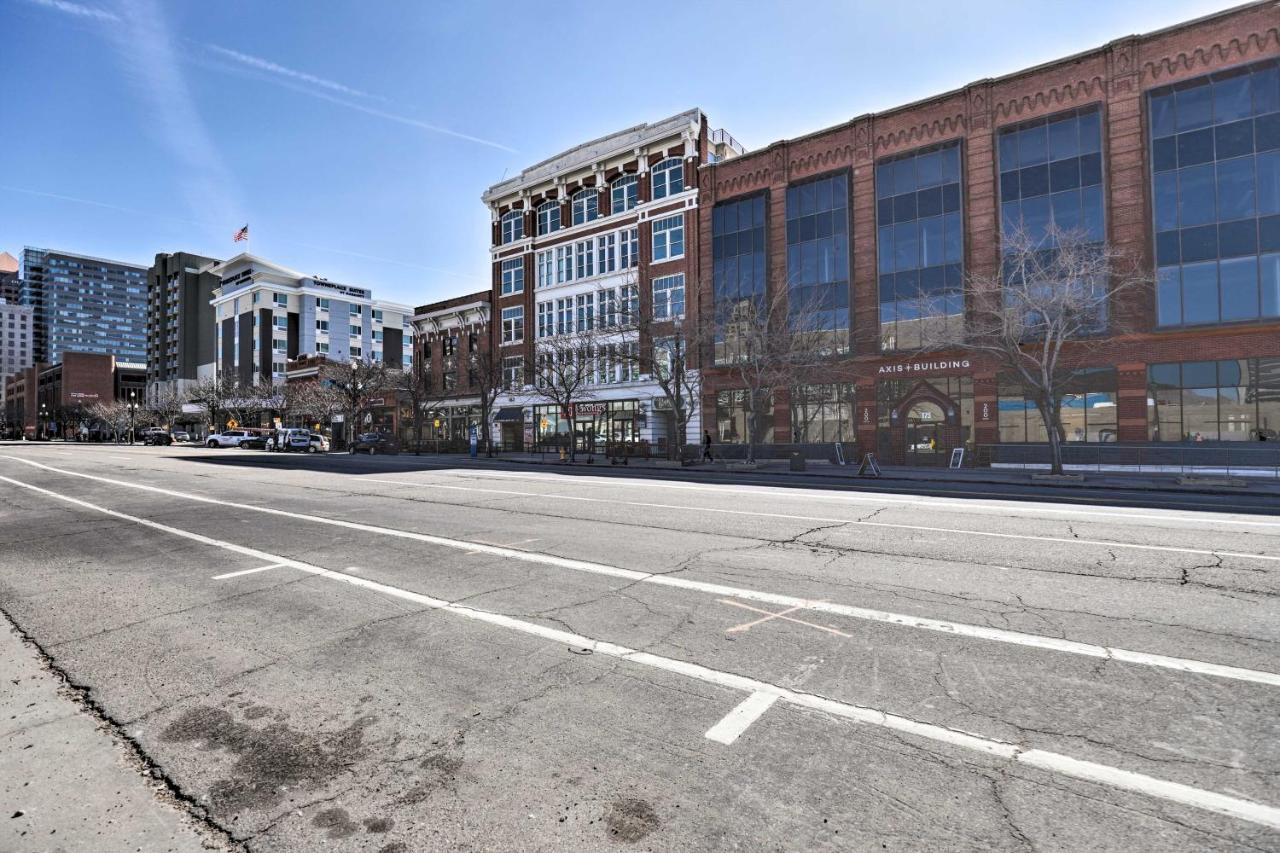 Chic Slc Downtown Studio Loft Walk To Shops Солт-Лейк-Сити Экстерьер фото