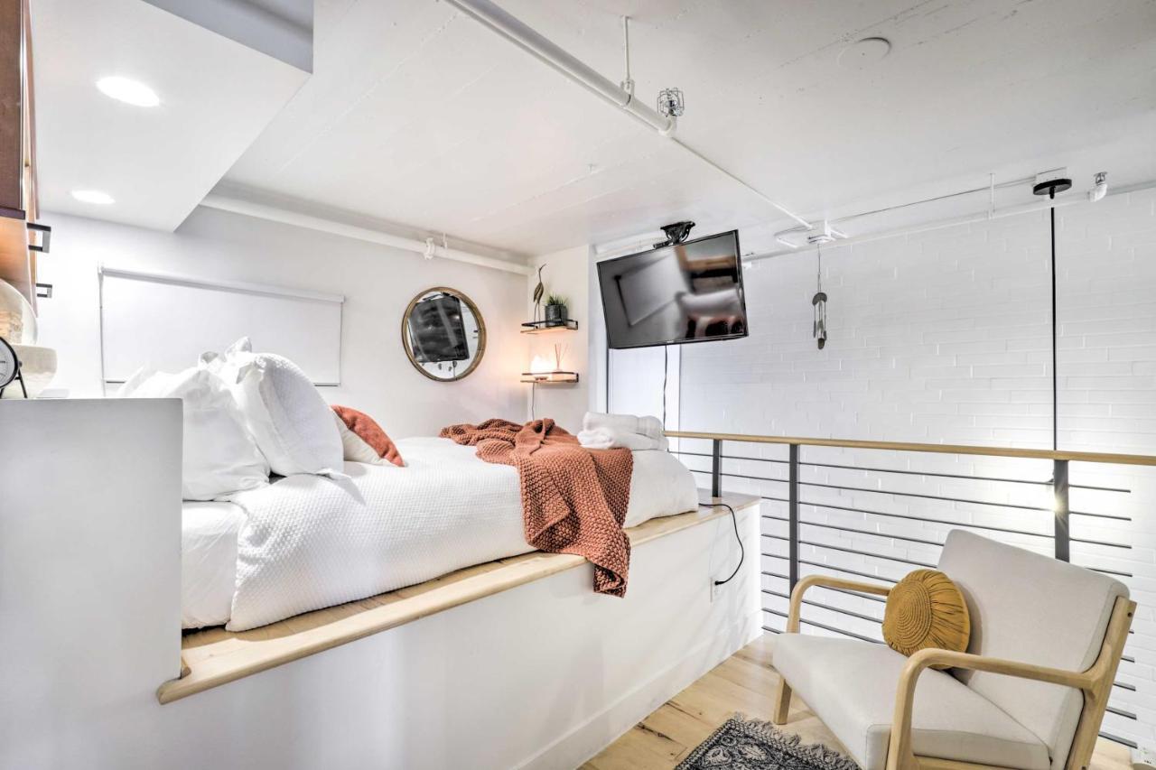 Chic Slc Downtown Studio Loft Walk To Shops Солт-Лейк-Сити Экстерьер фото