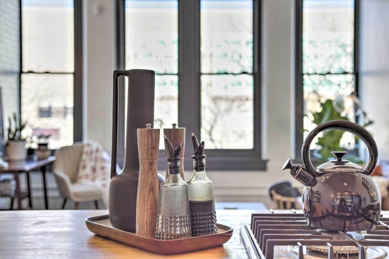 Chic Slc Downtown Studio Loft Walk To Shops Солт-Лейк-Сити Экстерьер фото